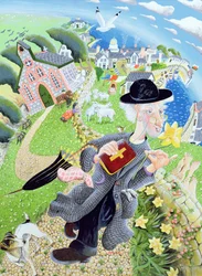 Il parroco Eli Jenkins offre una preghiera a tutti, 2007